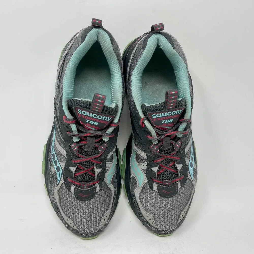Saucony Excursion TR8 Women's Sz 8 Gray Running Shoes 824:J.8.2